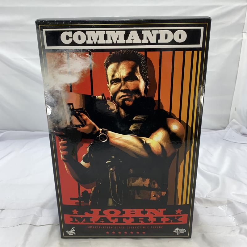 【中古】現状品)HotToys ムービー・マスターピース ジョン・メイトリックス 1/6スケールフィギュア コマンドー[19]