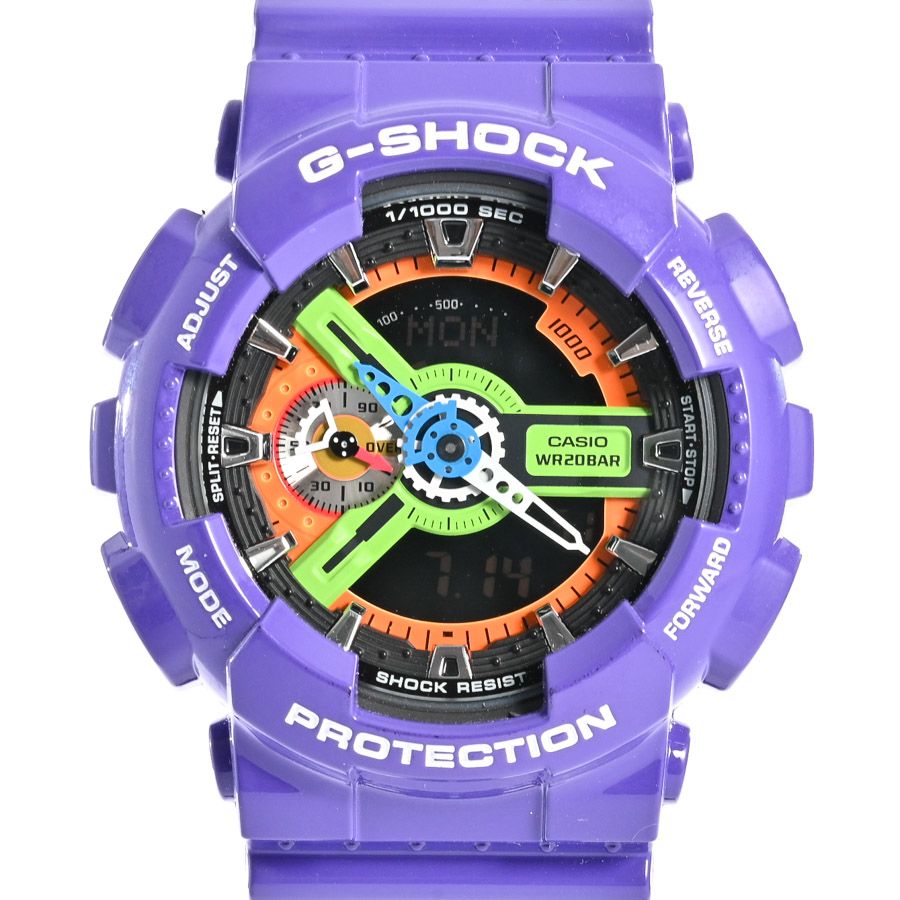 CASIO カシオ 腕時計 G-SHOCK エヴァンゲリオン GA-110EV-6AJR
