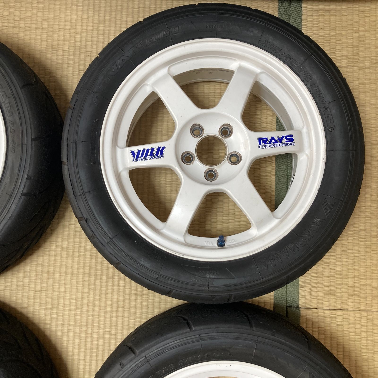 RAYS レイズ VOLK RACING TE37 7J +46 pcd100 5H 16インチ アルミ