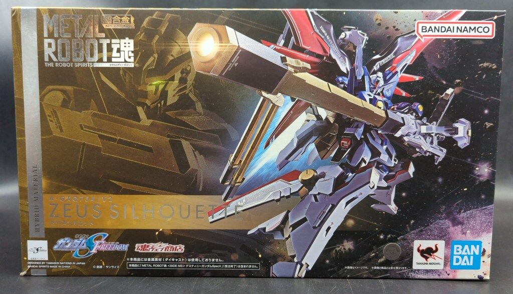 L ROBOT魂 ゼウスシルエット ガンダムSEED FREEDOM 楽天市場】METAL ROBOT魂 ＜SIDE MS＞ ゼウスシルエット 約450mm