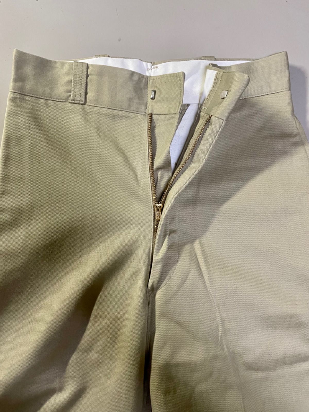 70s US Military Twill Pants Size W27 L31-