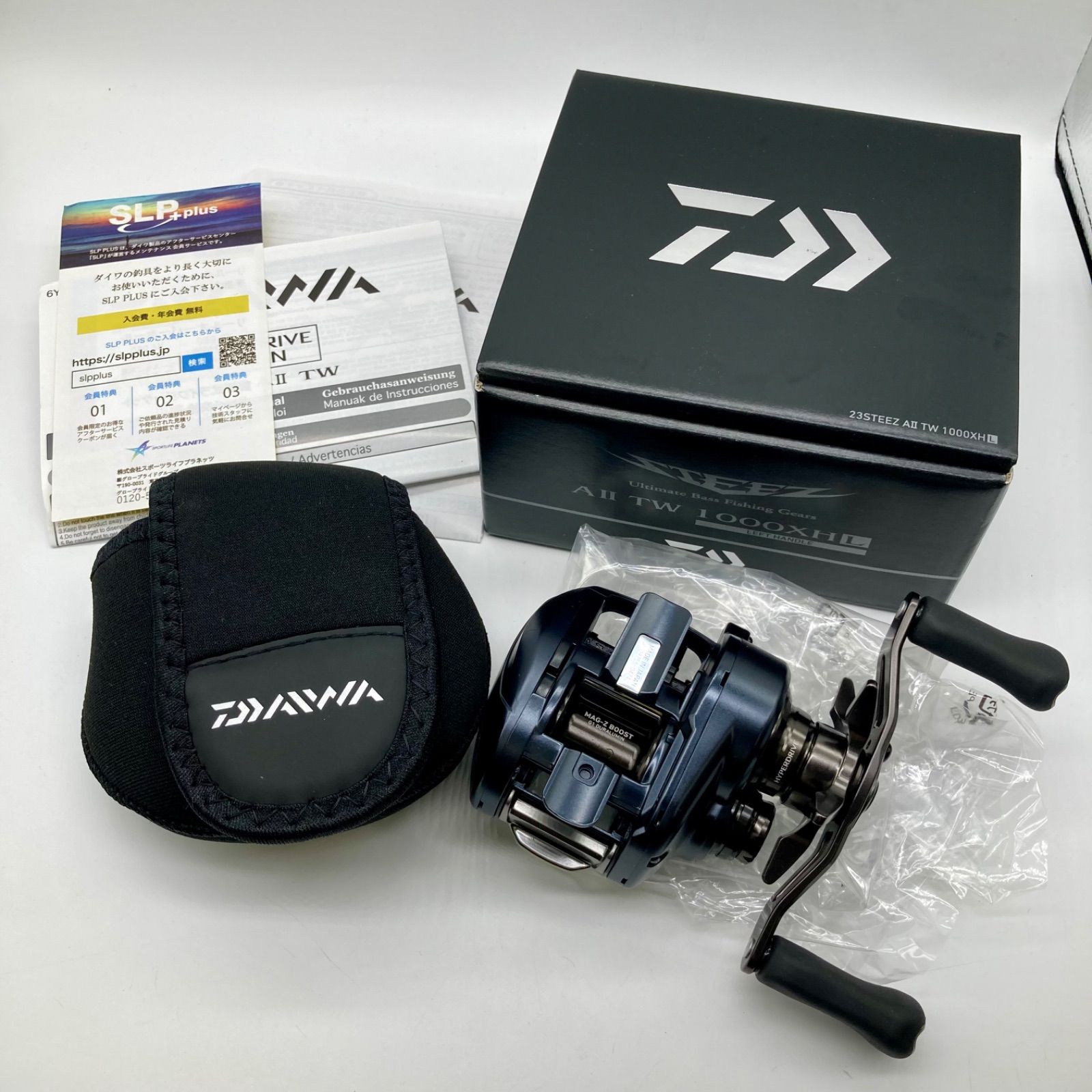 DAIWA ダイワ スティーズ A II TW STEEZ A II TW 1000XHL 釣具 左ハンドル リール