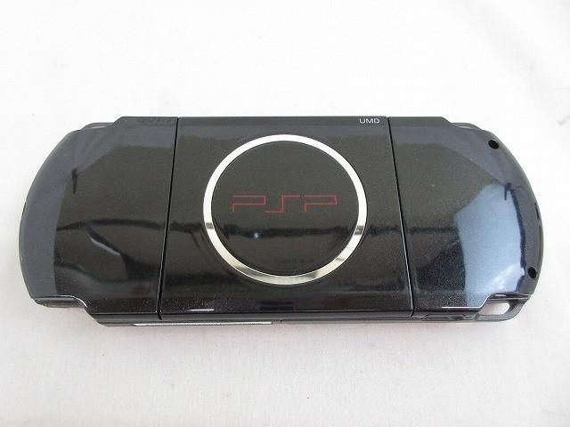 中古品 ゲーム PSP 本体 PSP3000 レッド ブラック 動作品 4GB