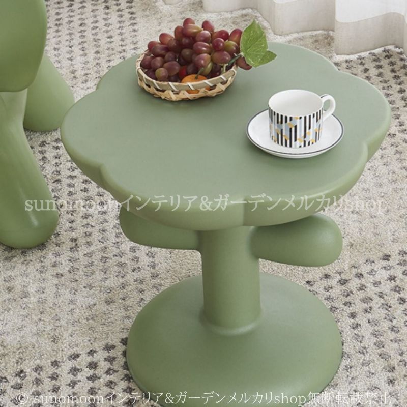 サイドテーブル 花