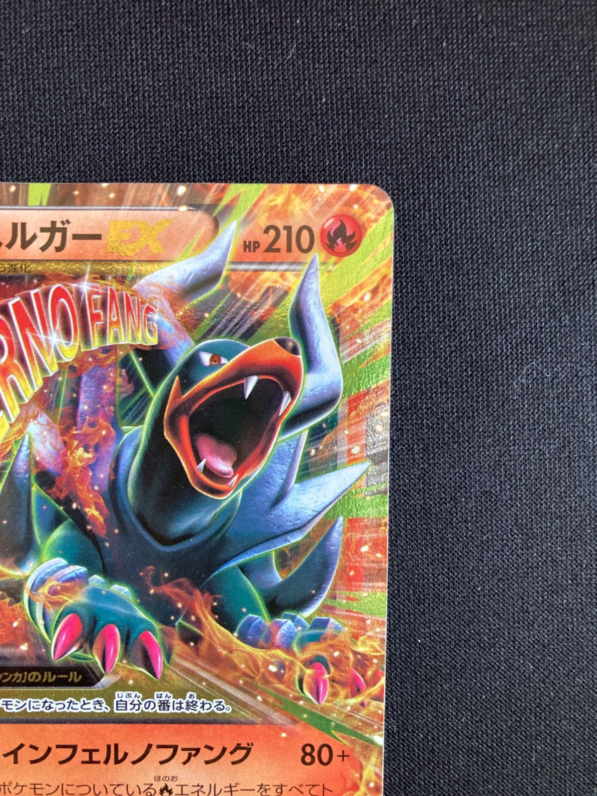 【PSA10】ヘルガーEX RR 1ED 赤い閃光 HOUNDOOM ポケモンカード MヘルガーEX RR XY8 010/059 Mega Houndoom EX