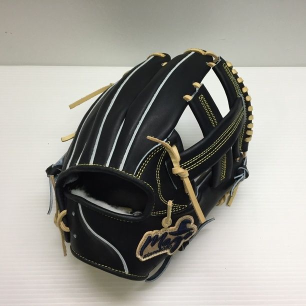 中古品 マーゴ Mago オーダー 硬式 内野手用グローブ ORDER-T01 7548 マーゴ Mago 硬式 内野手用 オーダー グローブ 刺繍入り - 野球