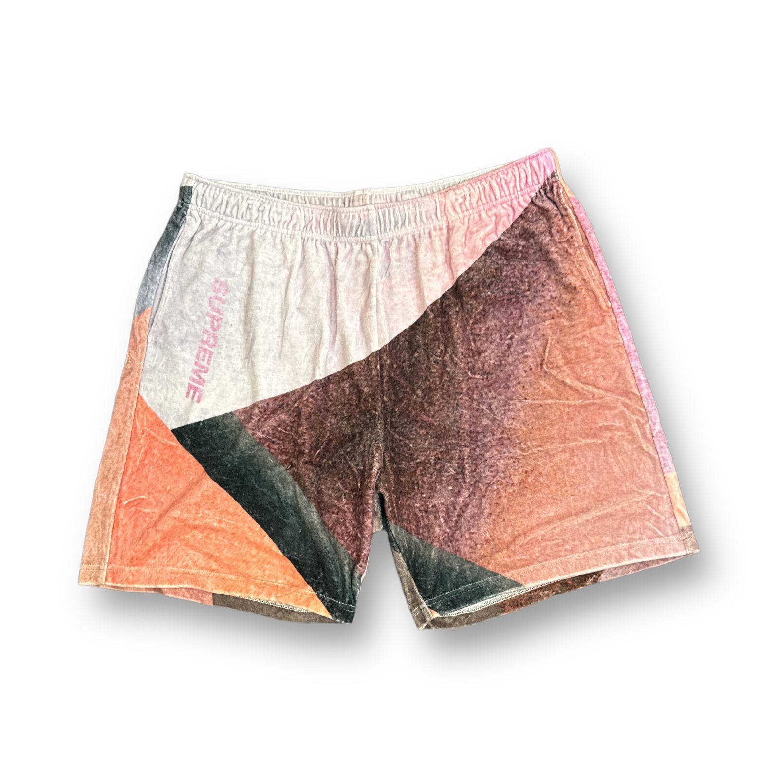 Supreme 23SS GEO VELOUR SHORT ゲオベロアショーツ ハーフパンツ