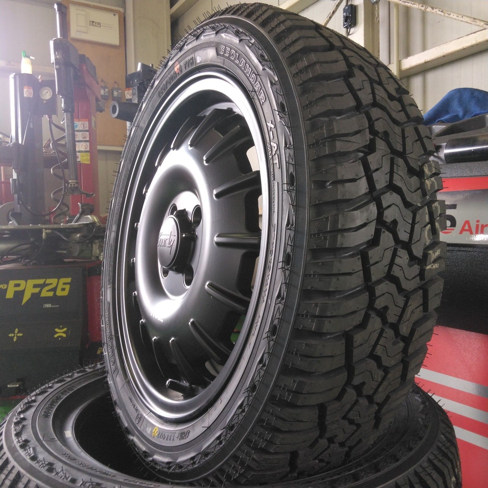 155/65R14 YOKOHAMA ジオランダー X-AT 軽トラ 軽バン