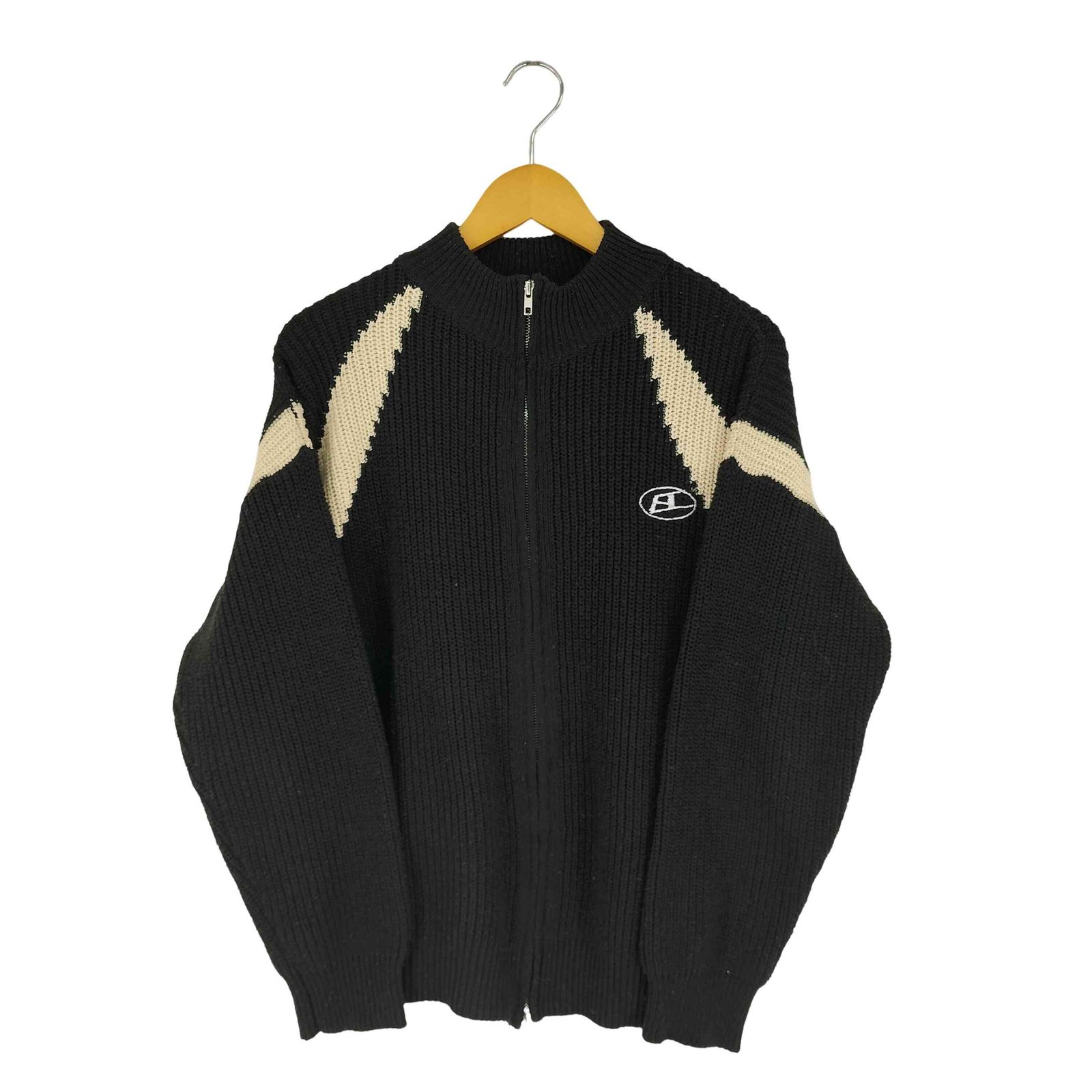 ユーズドフルギ USED古着 デザインドライバーズアクリルニット メンズ import：XL 