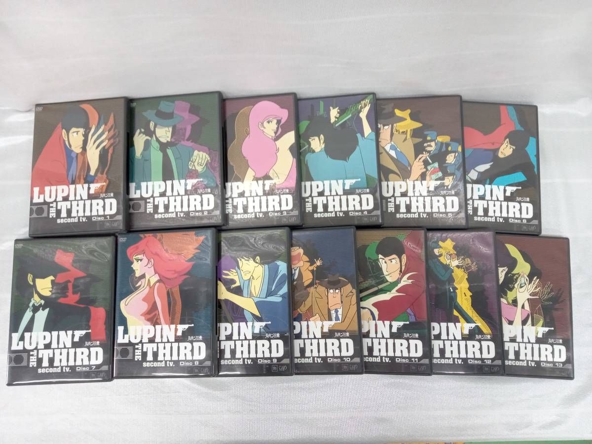DVD 【※※※】[全26巻セット]LUPIN THE THIRD second tv.DVD Disc1~26