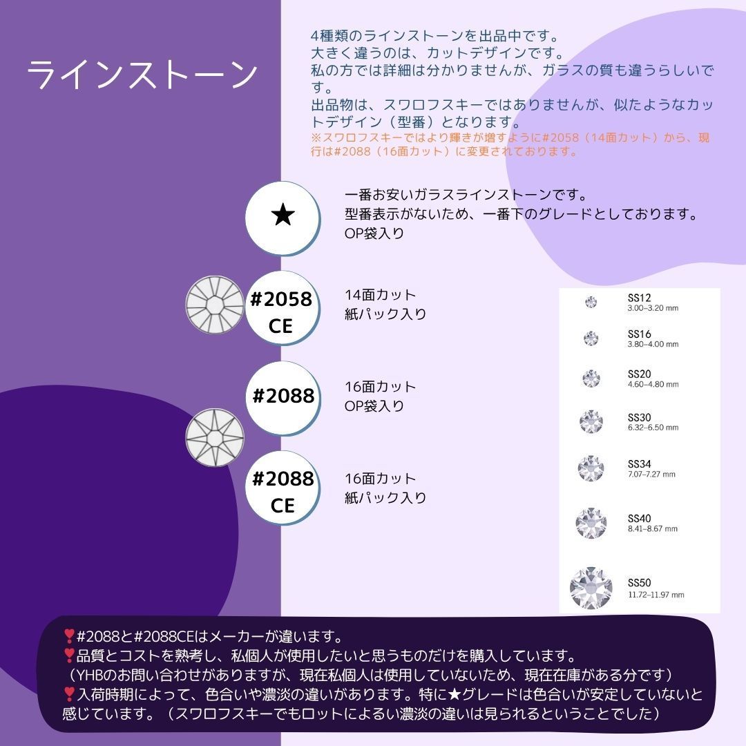 *Miisha*様専用●ラインストーン# 2088 グリーンジルコン 新体操の衣装に/ガラスビジュー *Miisha*様専用●ラインストーン# 2088 グリーンジルコン 新体操の衣装に/ガラスビジュー