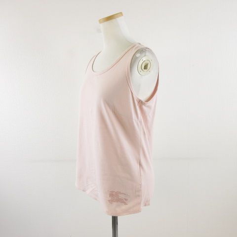 バーバリー ロンドン BURBERRY LONDON タンクトップ ストレッチ ピンク