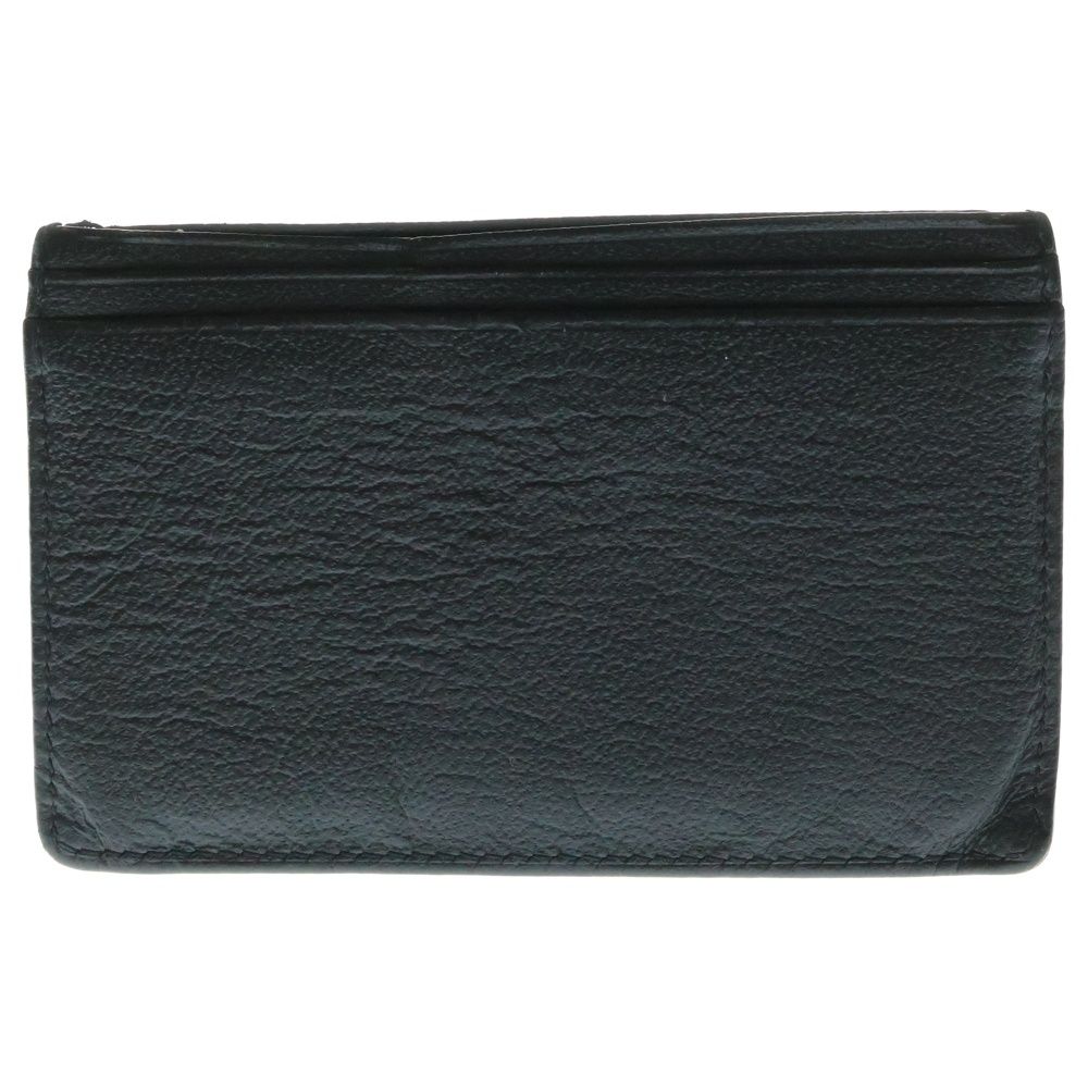 CHANEL シャネル ココマーク カードケース 名刺入れ ブラック ゴールド金具 レザー レディース