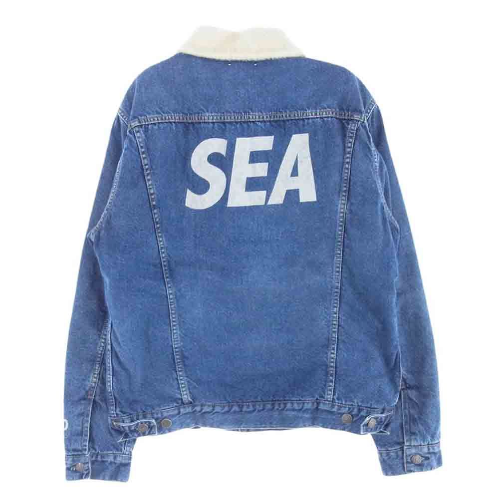 WIND AND SEA ウィンダンシー 20AW 20MND-WAS001-85-032 × MINEDENI マインデニム DENIM BOA  GJKT デニム ボア ジャケット インディゴブルー系 3【極上美品】【中古】 - メルカリ