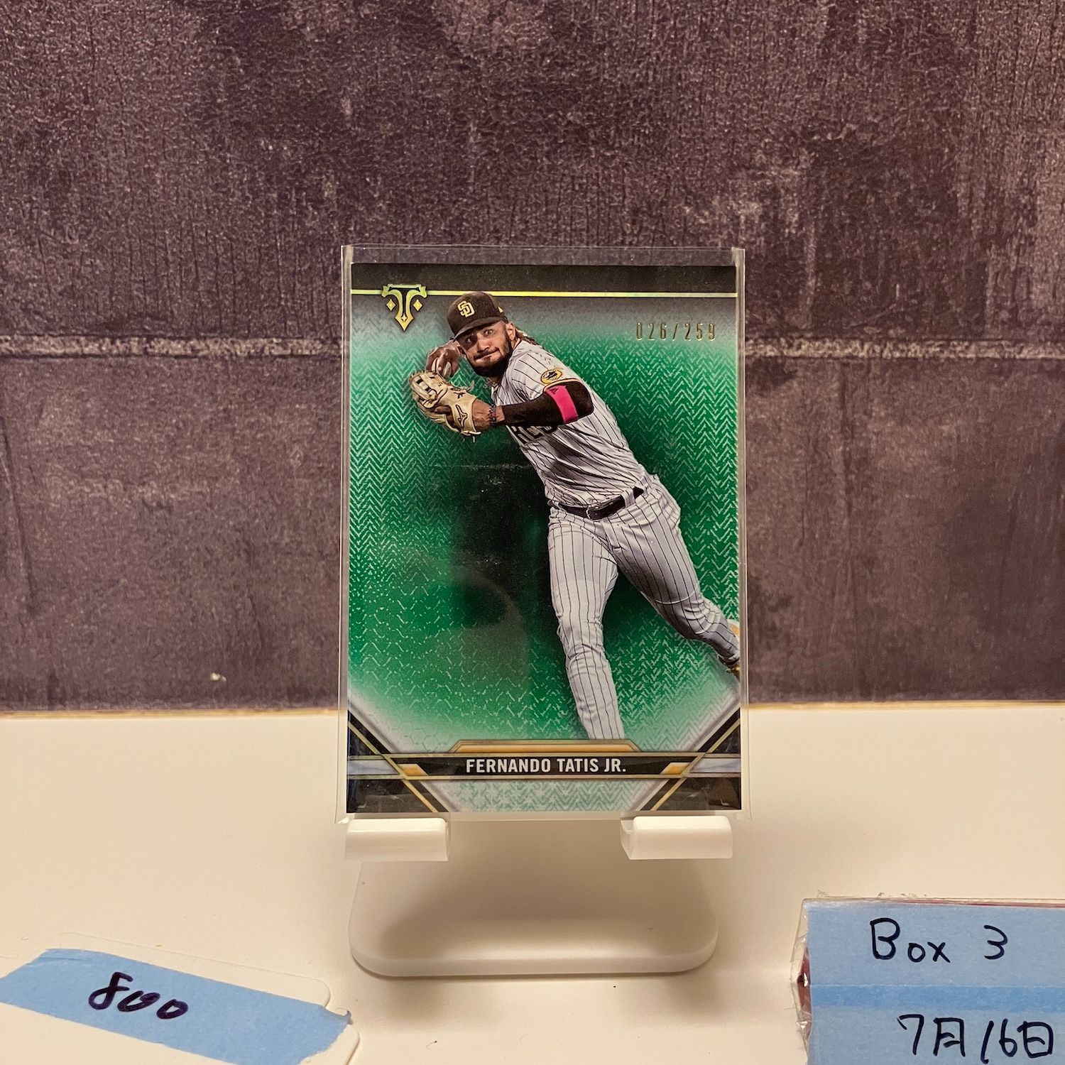 2021 Topps Triple Threads FERNANDO TATIS JR. 26/259 San