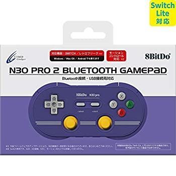 【中古】【Switch Lite / Switch / レトロフリーク対応】 8BitDo N30 Pro 2 Bluetooth GamePad C Edition - Switch
