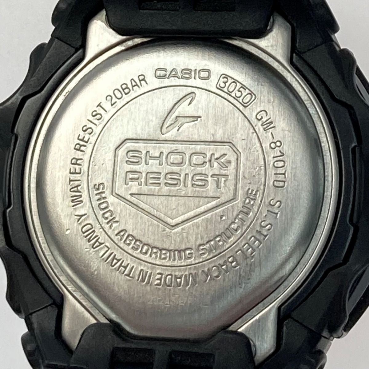 CASIO カシオ G-SHOCK ステンレス タフソーラー デジタル GW-810TD-8JF