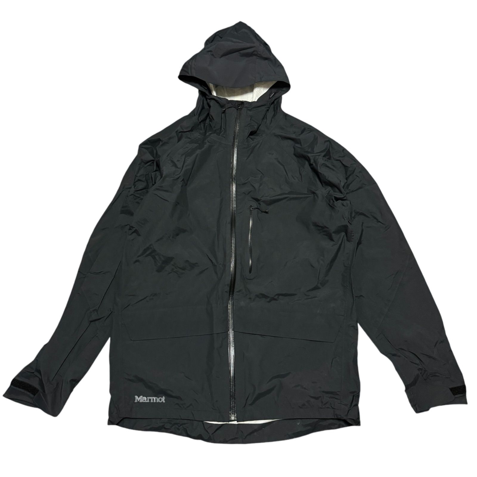 Z955 【美品】 Marmot マーモット nano pro Tech Jacket ブラック メンズ サイズXL