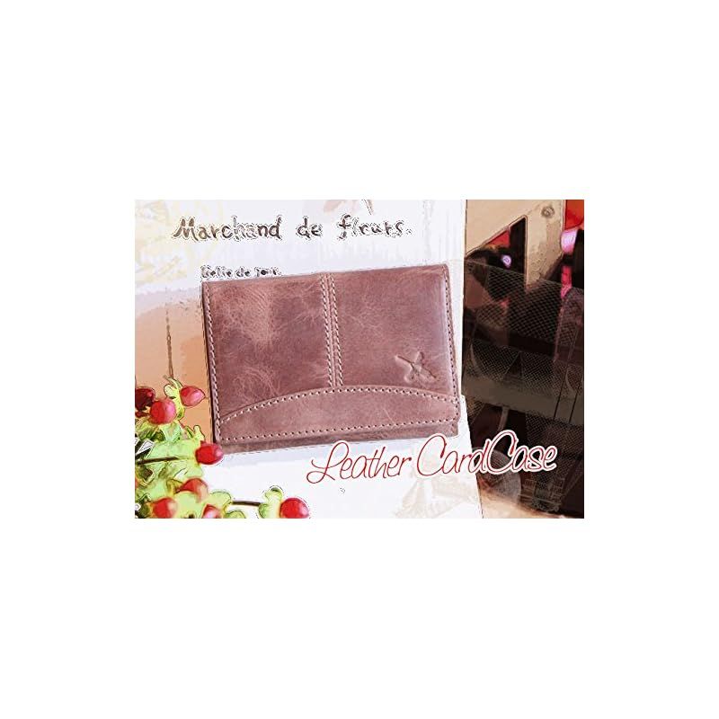 アインソフ マチあり 本革 名刺入れ カードケース 男女兼用 （ DA1120-HP ） (ブラウン)