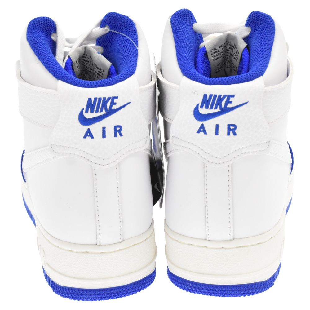 NIKE (ナイキ) AIR FORCE 1 HIGH 07 LV8 EMB 75th Anniversary エアフォースワン ハイ NBA75周年  ハイカットスニーカー ホワイト/ブルーUS9/27cm DC8870-100 - メルカリ