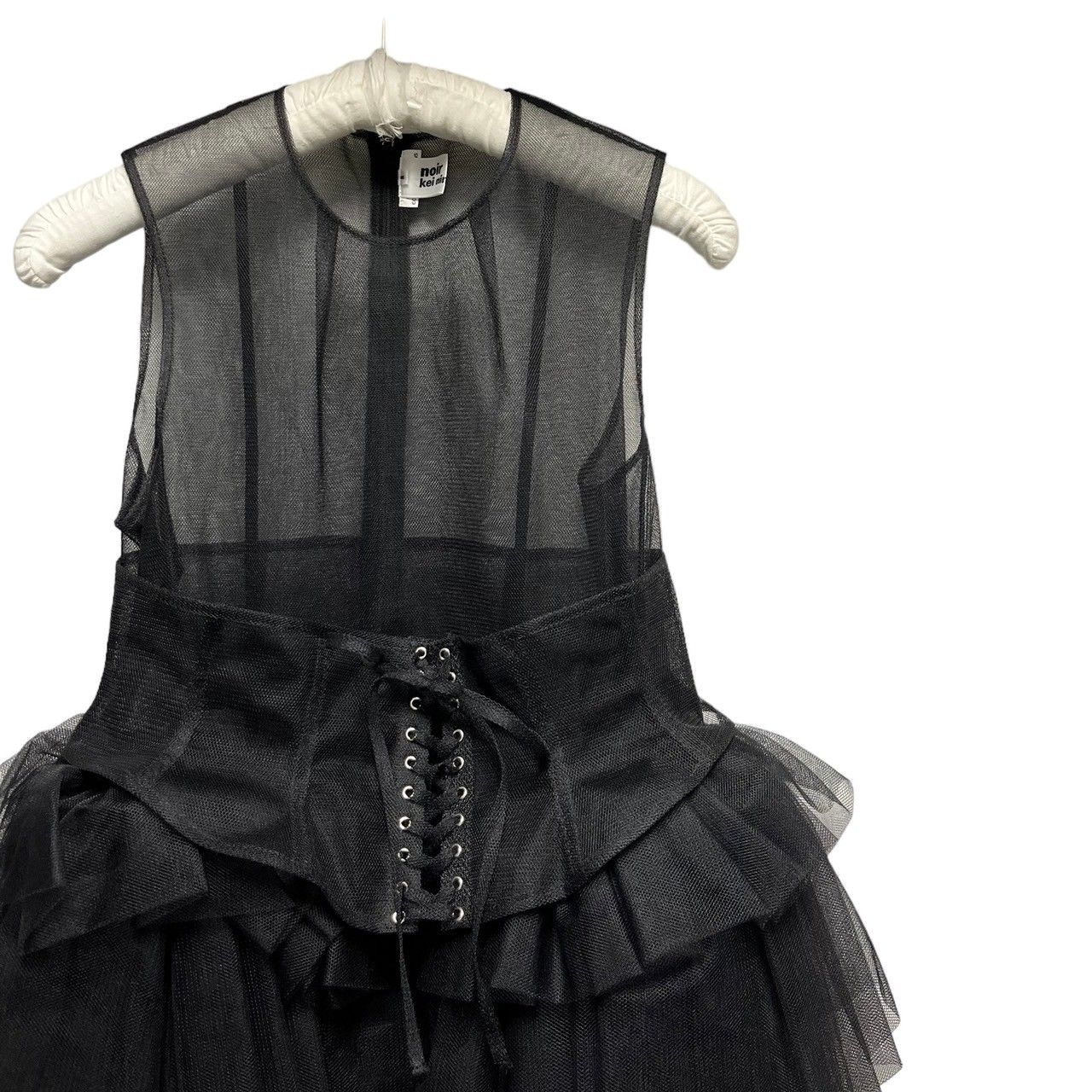 ノワールケイニノミヤ L noir kei ninomiya チュールワンピース noir kei ninomiya ナイロンチュールワンピース [3N-O011-051