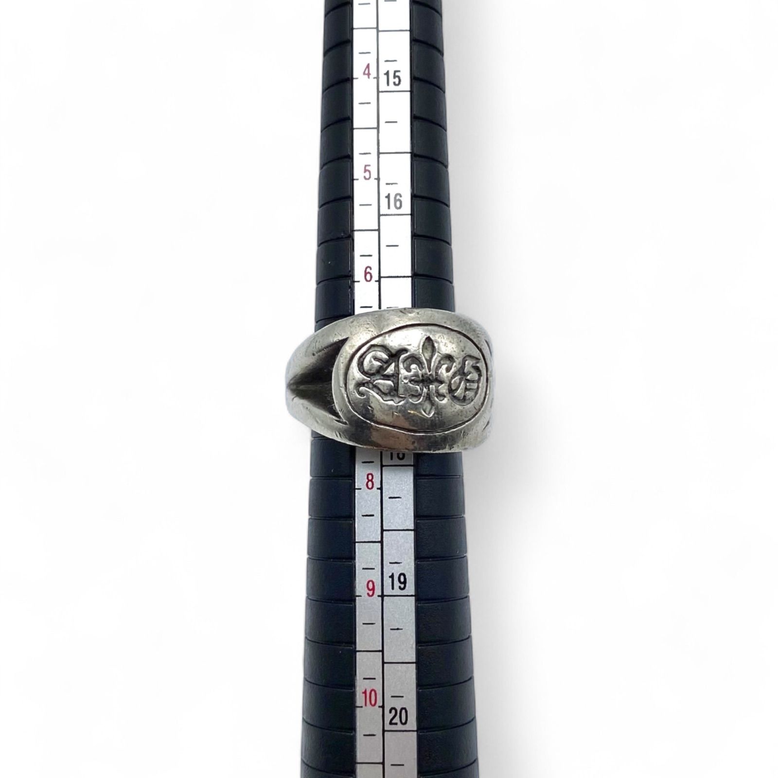古の紋章】ゴシック Silver 925 刻印 90s Vintage Ring シルバー 