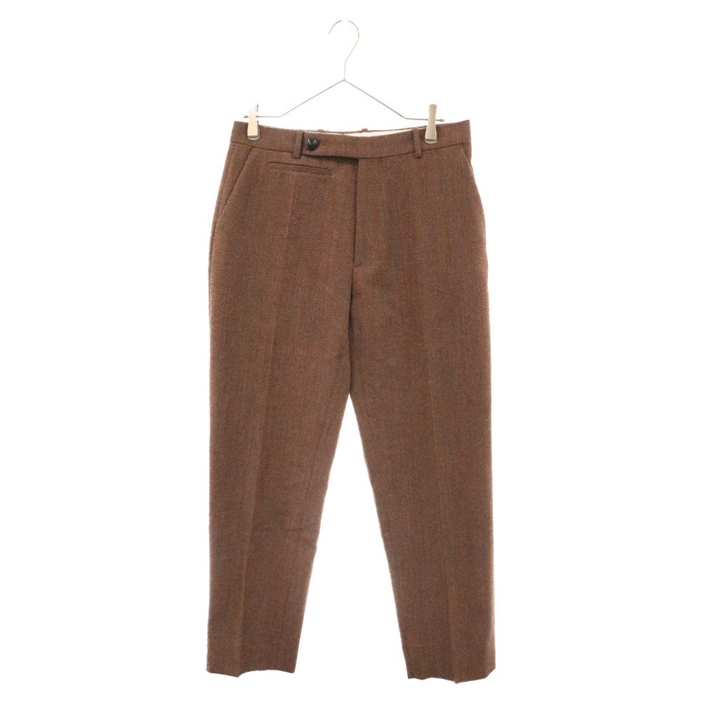 namacheko 21aw パンツ NAMACHEKO (ナマチェコ) 21AW WOOL TROUSER テーパードウール