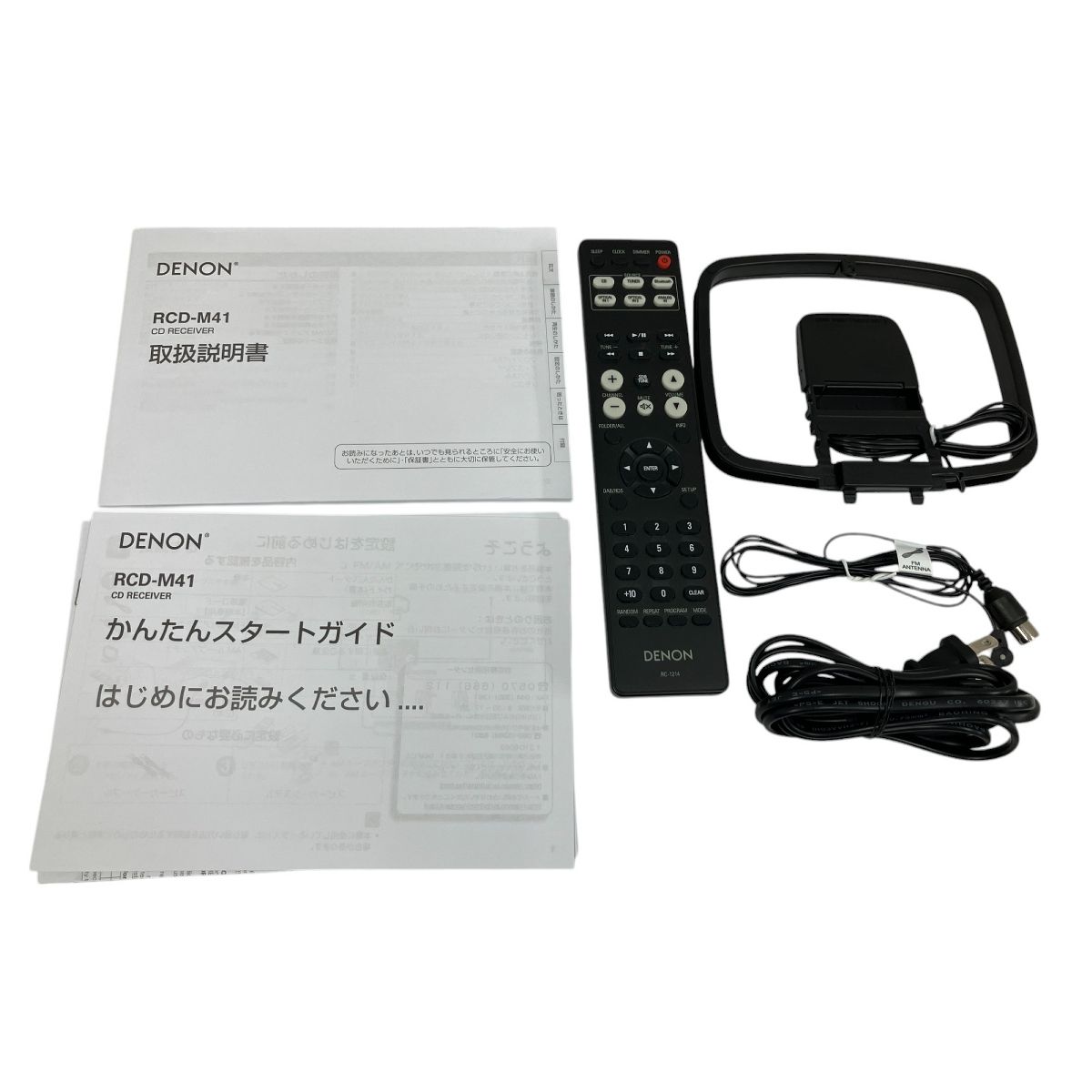 Denon RCD-M41 CDレシーバー オーディオ Bluetooth ディスクリート