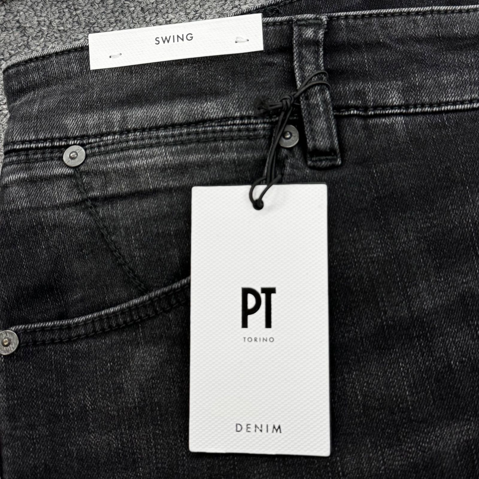 参考上代36300円 未使用品 PT TORINO DENIM SWING デニム パンツ C5 