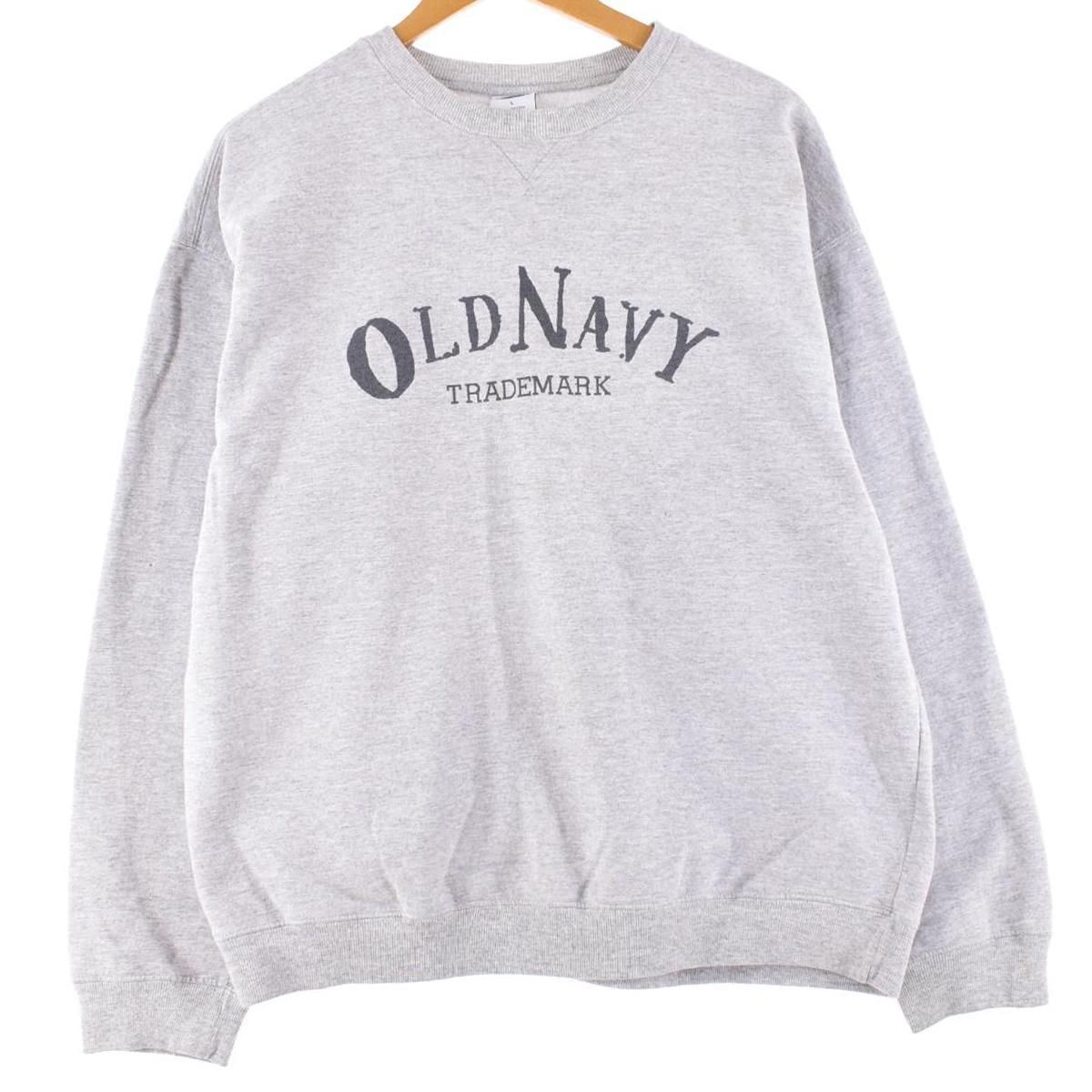 古着 オールドネイビー OLD NAVY プリントスウェットシャツ トレーナー