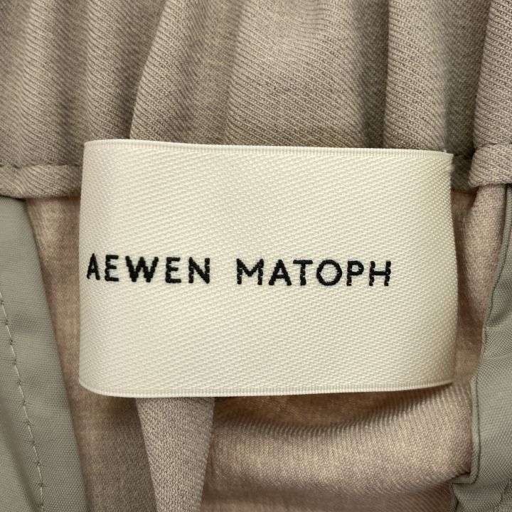 れいれい！新品未使用！イウエンマトフの今白パンツ34サイズ AEWEN MATOPH＞ギャザー パンツ（その他パンツ）｜AEWEN MATOPH