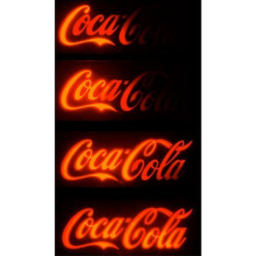 コカコーラ ＬＥＤネオンサイン レタリングサイン ネオン看板 照明