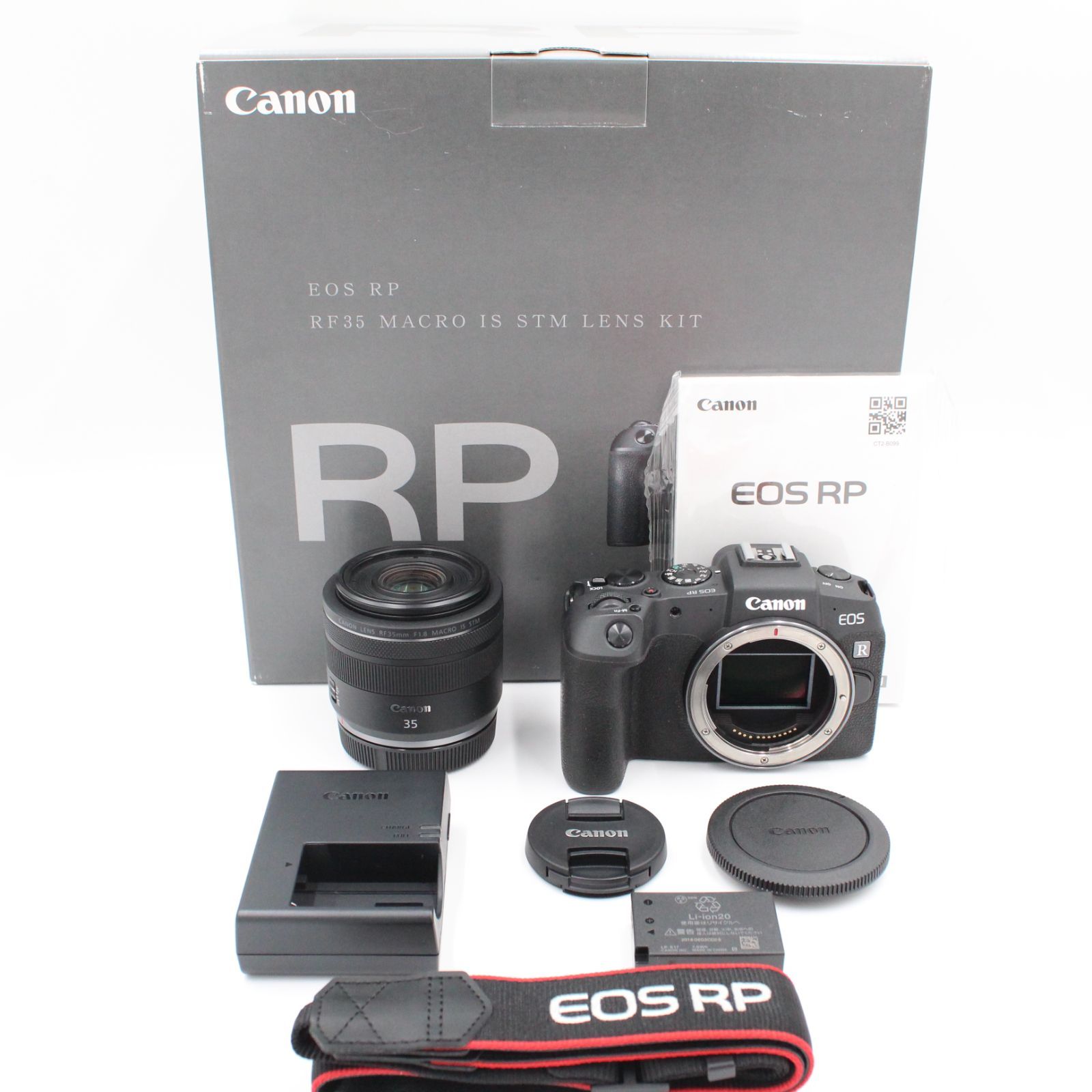 元箱付き。☆美品☆ CANON キャノン EOS RP RF35 MACRO IS STM レンズ 