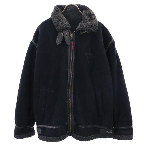 ドッグタウン TYPE B-3 ジャケット XL 黒 DOGTOWN 裏ボア メンズ 