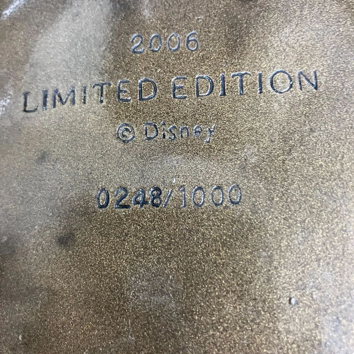 【希少品】アニバーサリーミッキー極大ブロンズ像 1000体限定品【新品 未使用】 限定1000体 東京ディズニーランド20周年記念 ミッキーマウス