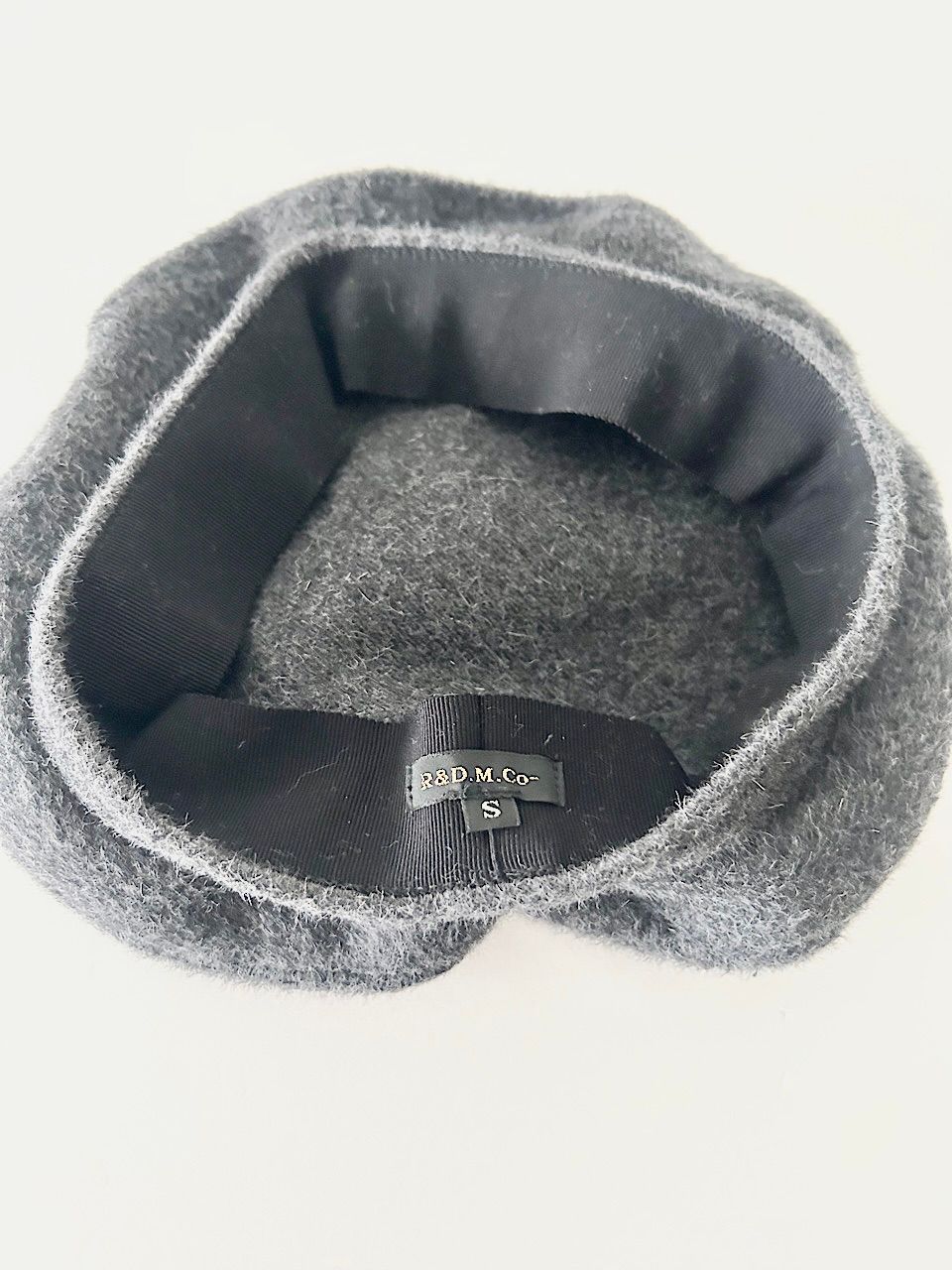 ペーパーブレードミニベレー（Black）Sugri ベレー帽 リボン