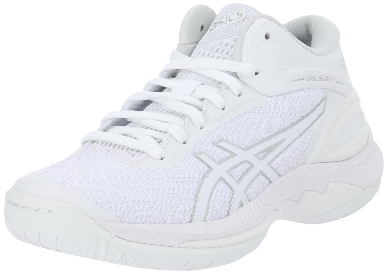 アシックス バスケットボールシューズ GELBURST 28 ユニセックス大人 100 ホワイト ピュアシルバー 27.0 cm 2E