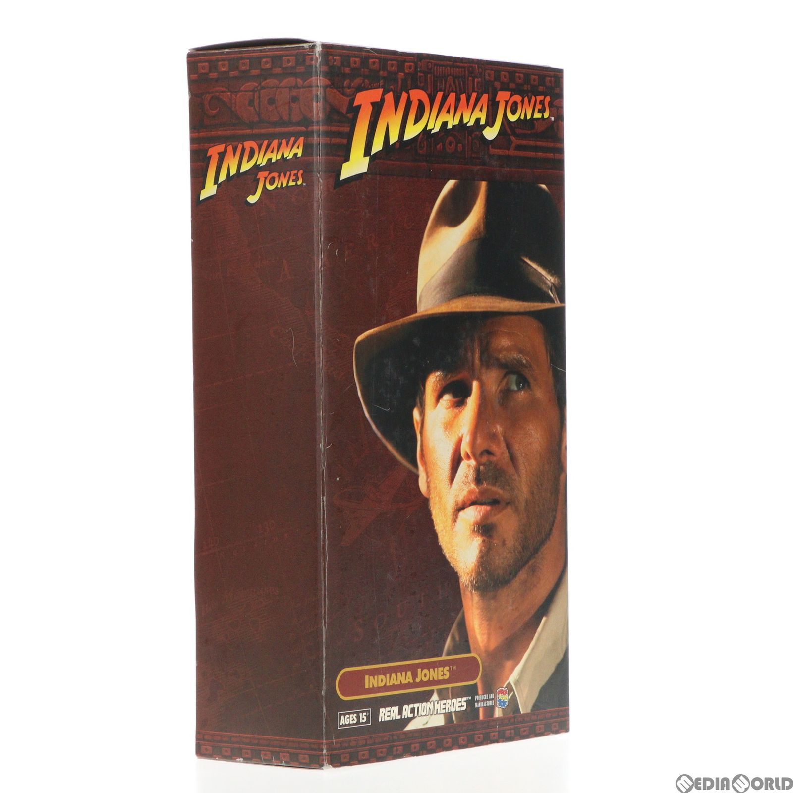 リアルアクションヒーローズ RAH No.394 INDIANA JONES(インディアナ・ジョーンズ) インディ・ジョーンズ 完成品 可動フィギュア  タカラトミー/メディコム・トイ