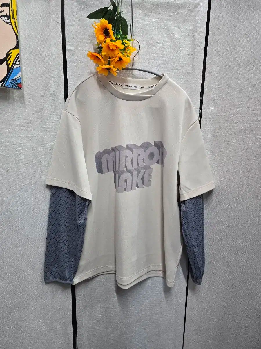 【雷市場（ポンジャン）商品韓国直送】 ミラーレイク t シャツ