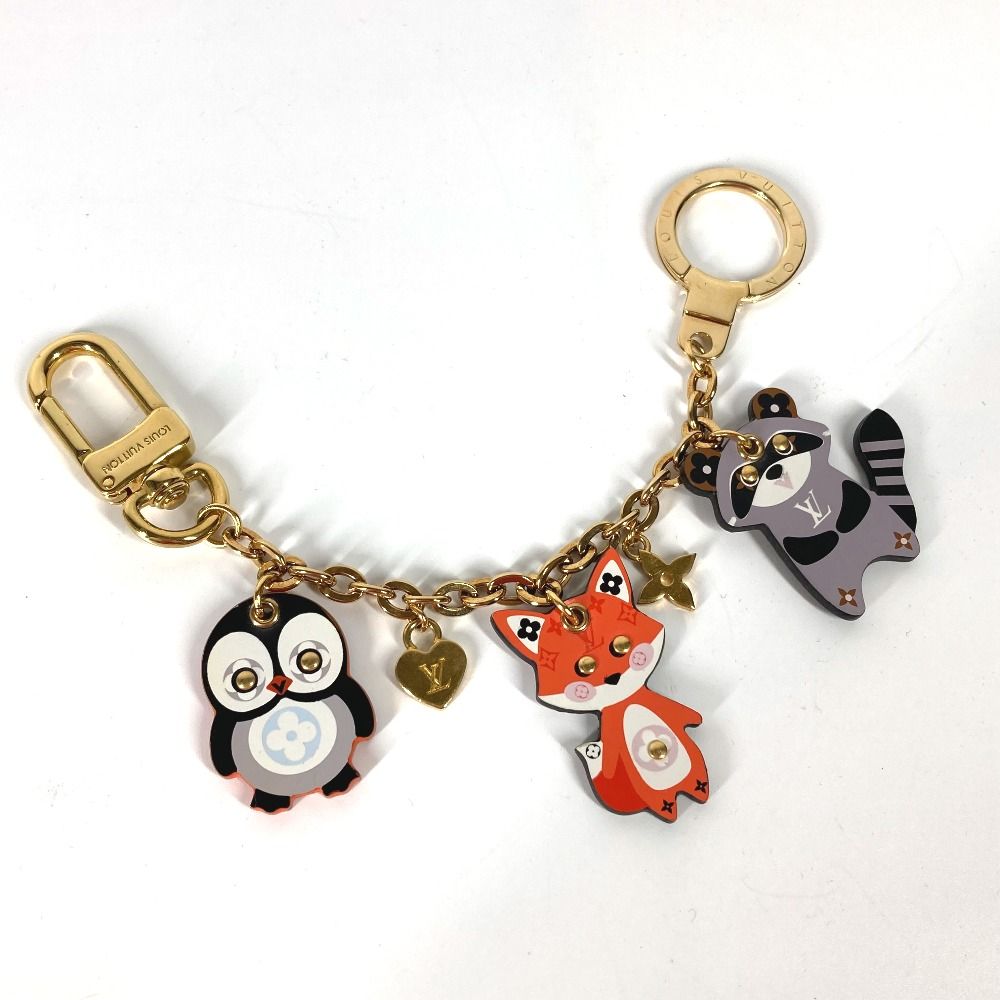 Louis Vuitton アニマルモチーフ キーホルダー ルイ・ヴィトン“カニ＆カエル”のバッグチャーム、スケートボードの