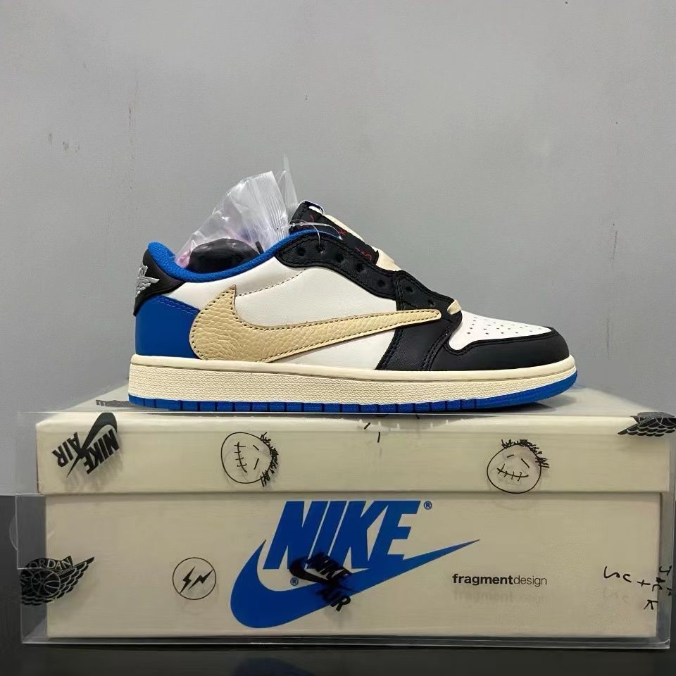 Travis Scott Fragment Nike Air Jordan 1 - メルカリ