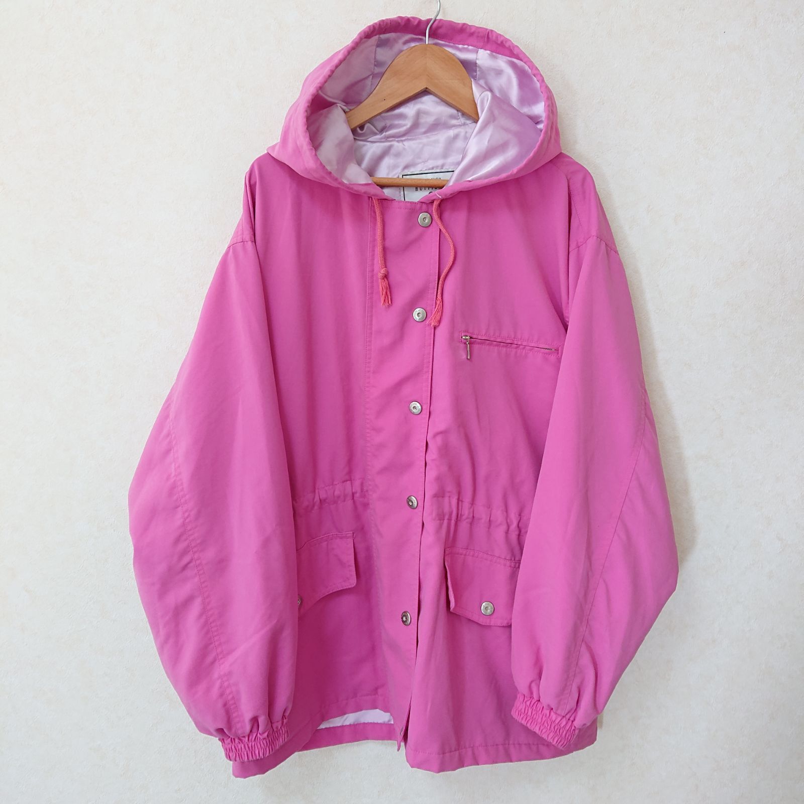 【古着】HUITIEME 8e ウィッティム上着　レディース 日本製◎ (^w^)b HUITIEME 8e ウィッティム ナイロン ジャケット