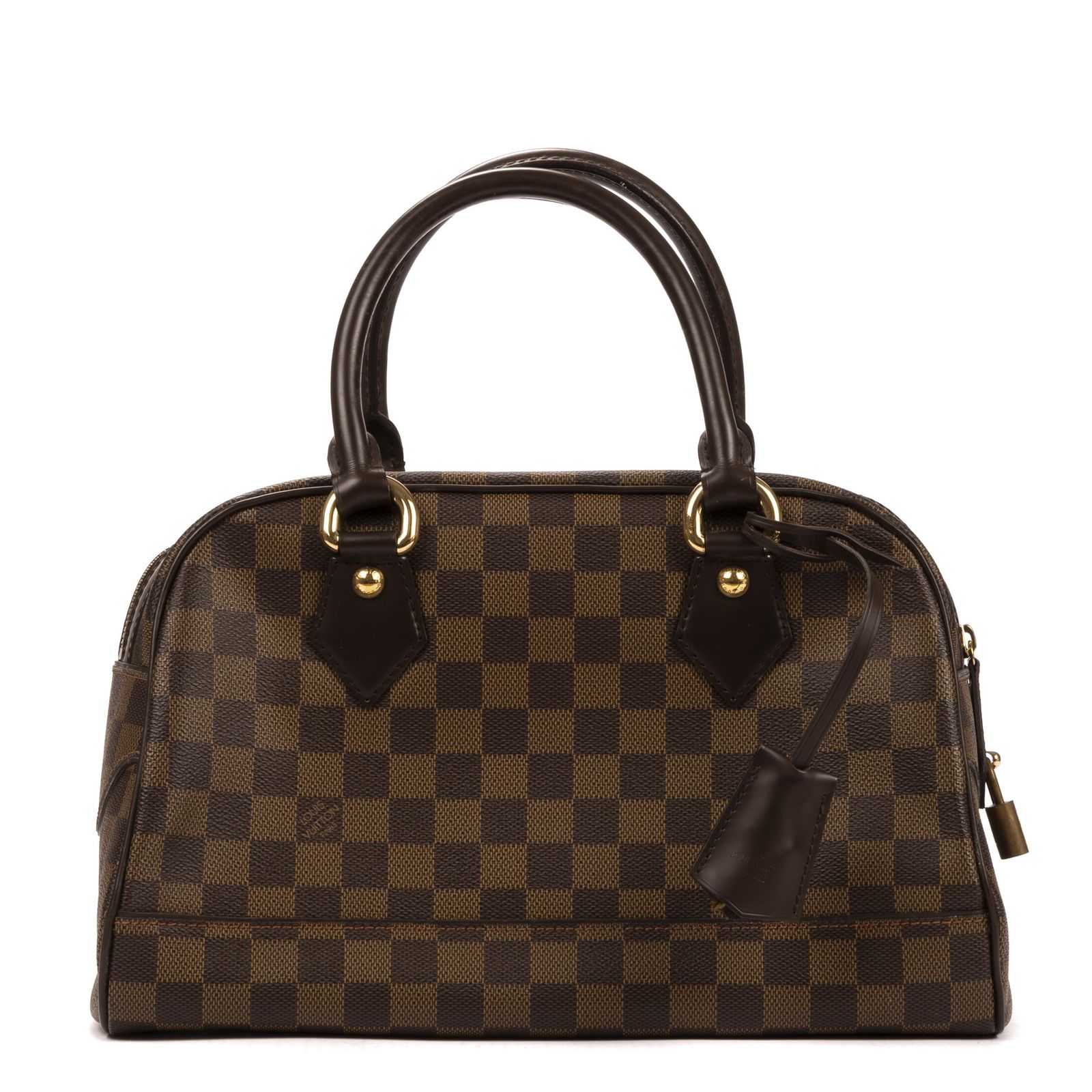 LOUIS VUITTON ルイヴィトンドゥオモ茶色ダミエ エベヌA