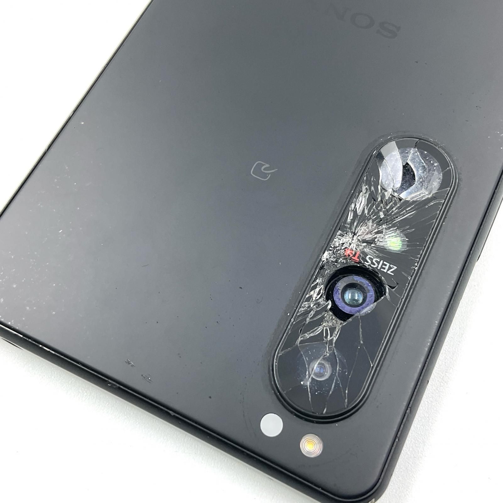 最速発送】Sony Xperia 1 III 256GB フロストブラック au SOG03【難有