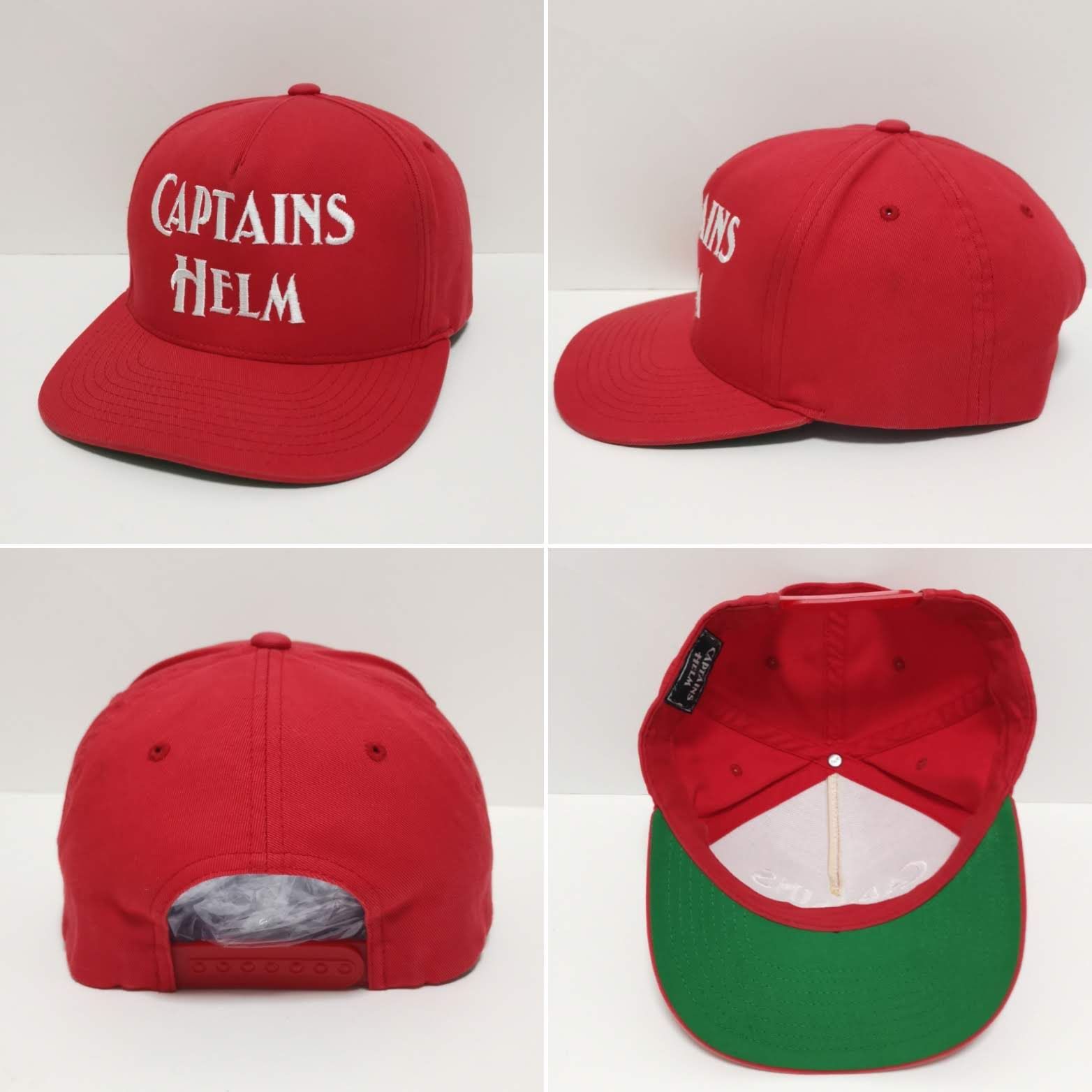 キャプテンズヘルム CAPTAINS HELM トラッカー キャップ CAP 赤