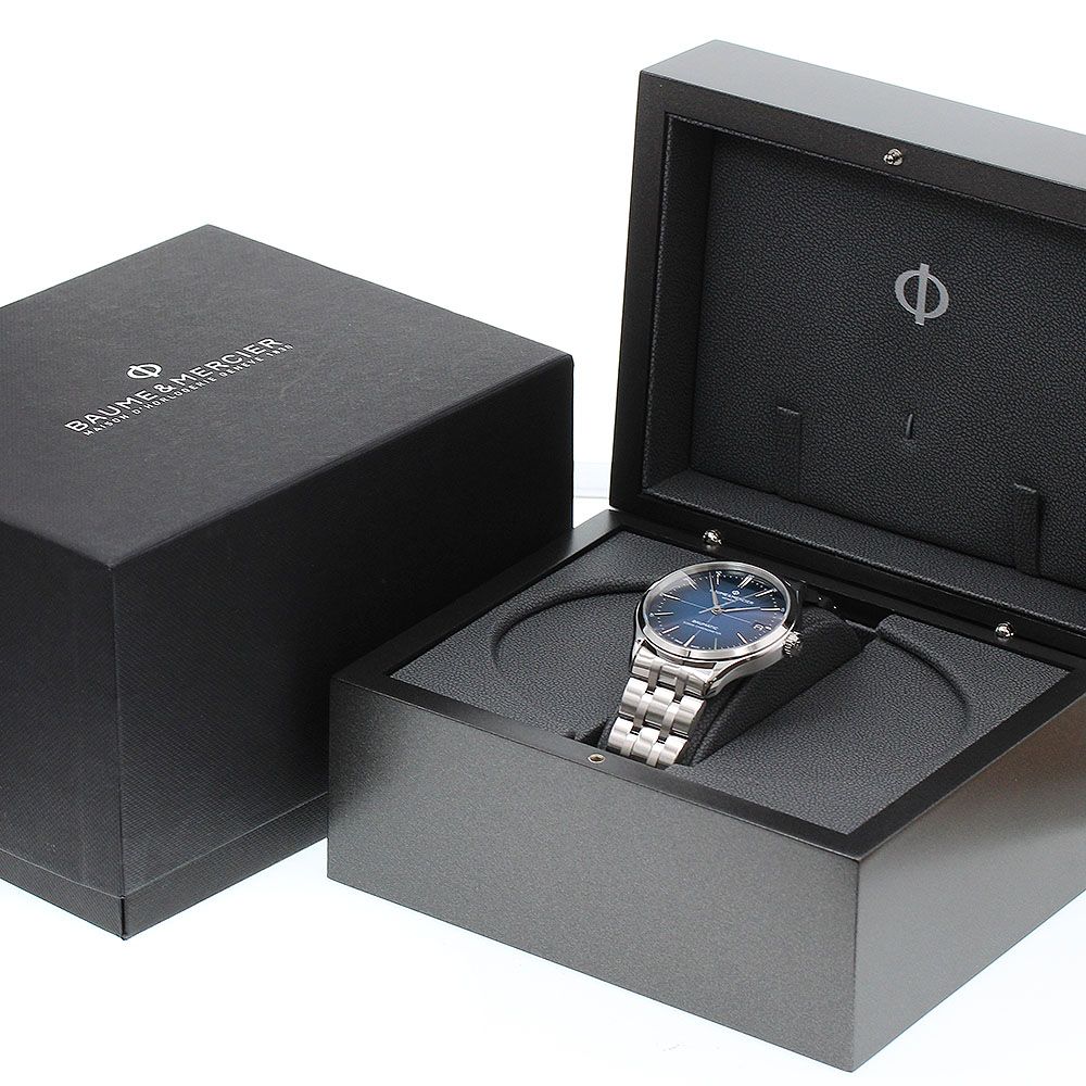 ボーム＆メルシェ Baume & Mercier MOA10422 クリフトン GMT デイト  