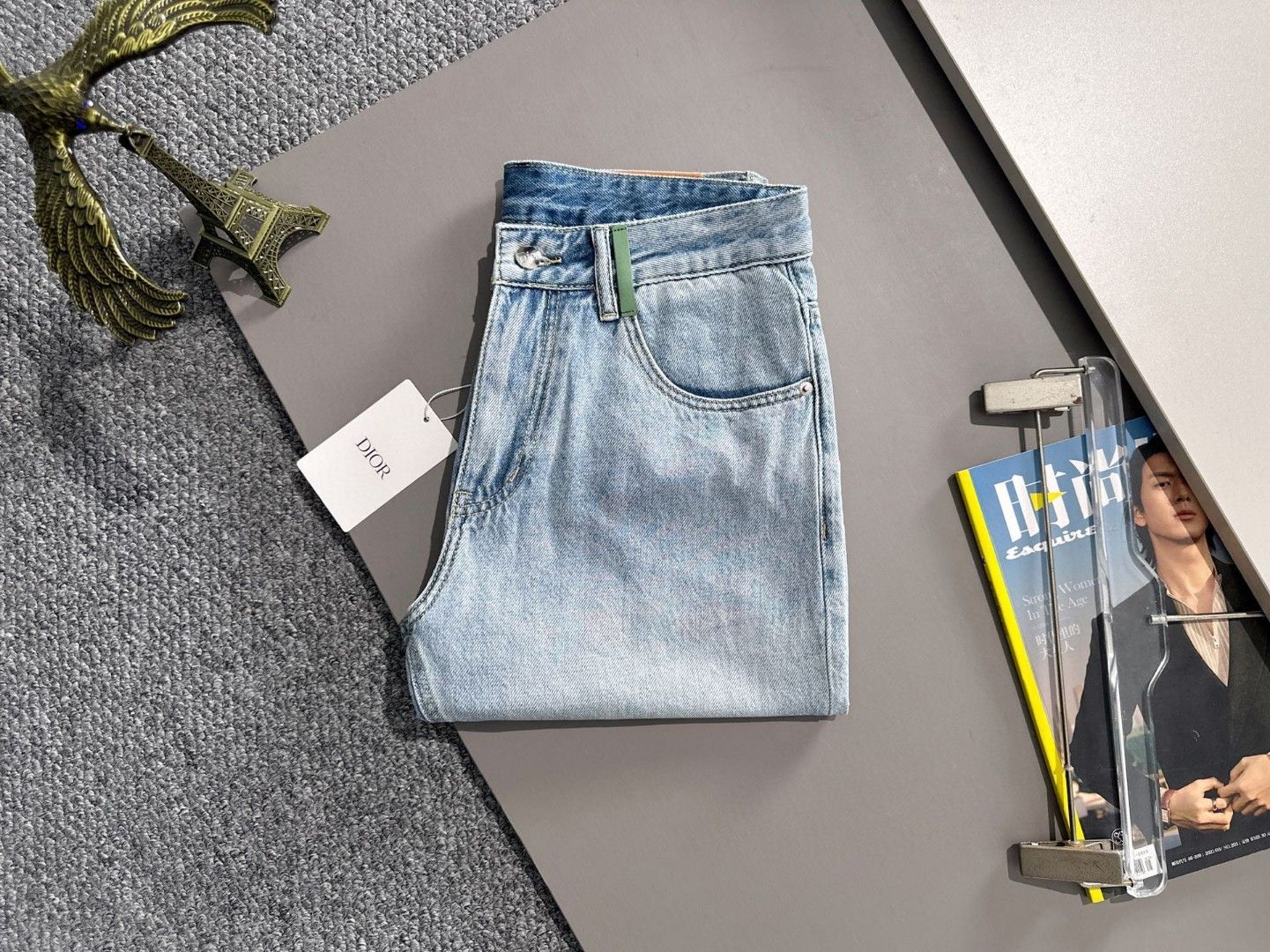 今日 Dior 2025SS デニムショートパンツ