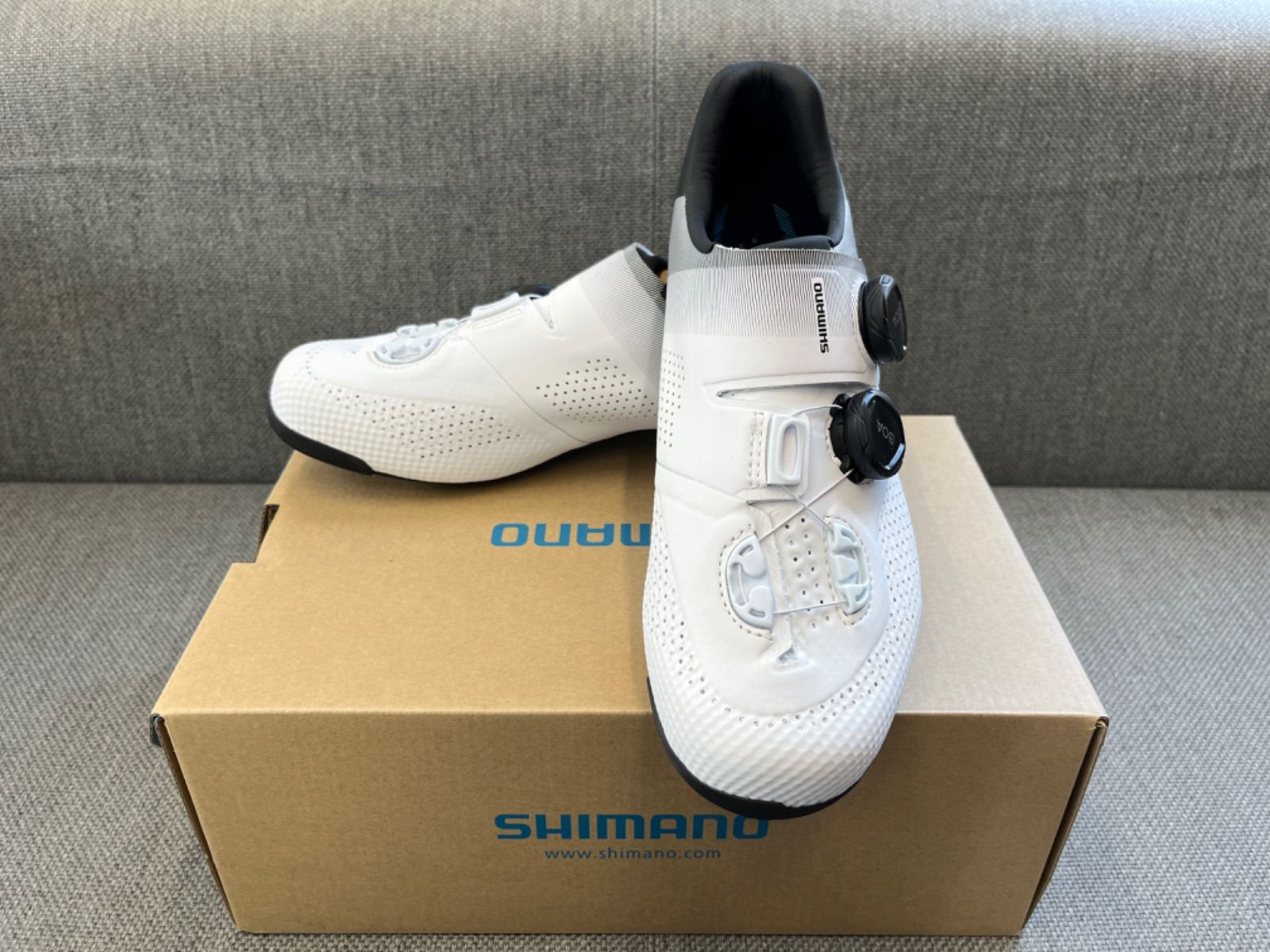 SHIMANO シマノ25.8 RC7 RC702 シューズ ホワイト 白