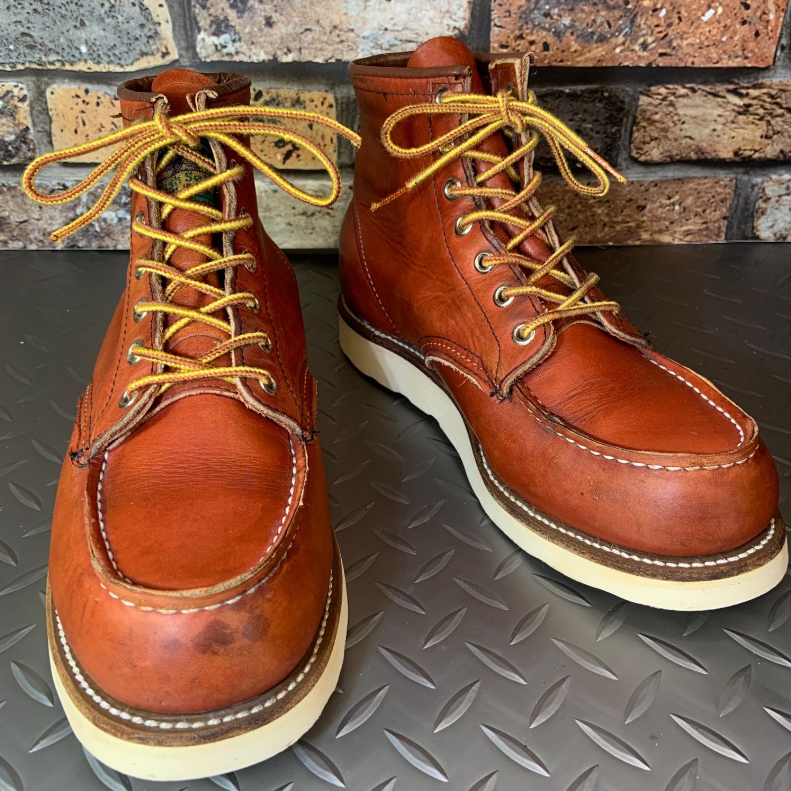 レッドウィング 875 犬タグ 1996年製 USA製 8.5 2E REDWING 8875 表犬タグ1996年製US8