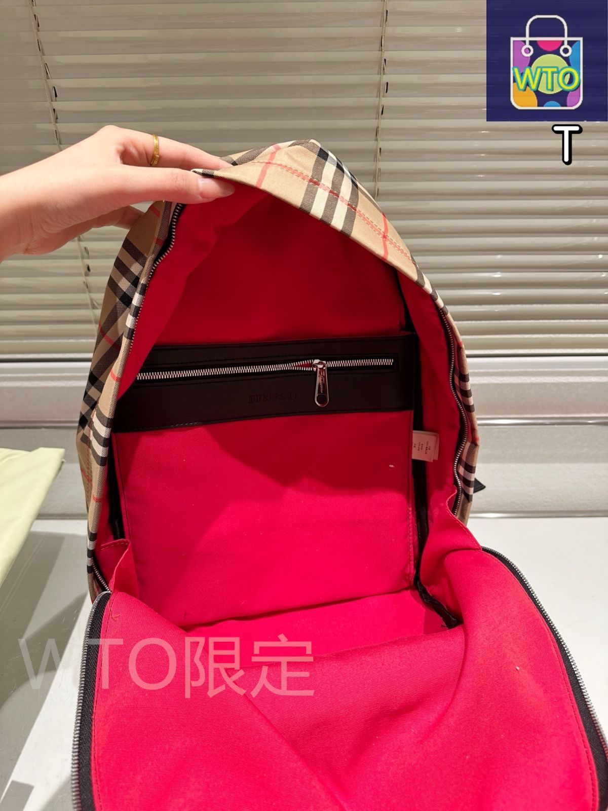 Many リュック Burberry 赤色 今日特価】Burberry The Rucksack 2025 Spring Military